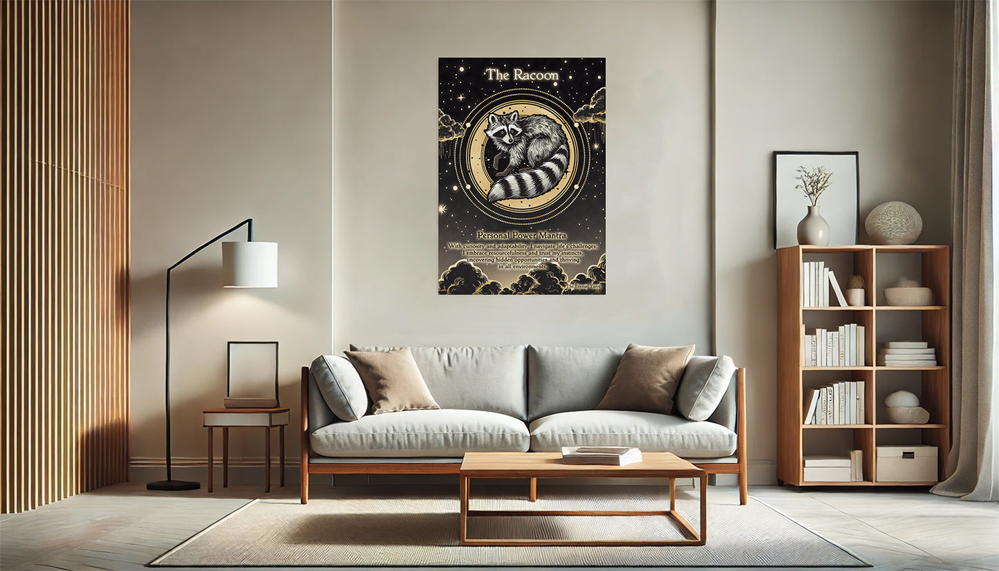 The Racoon - Wall Art