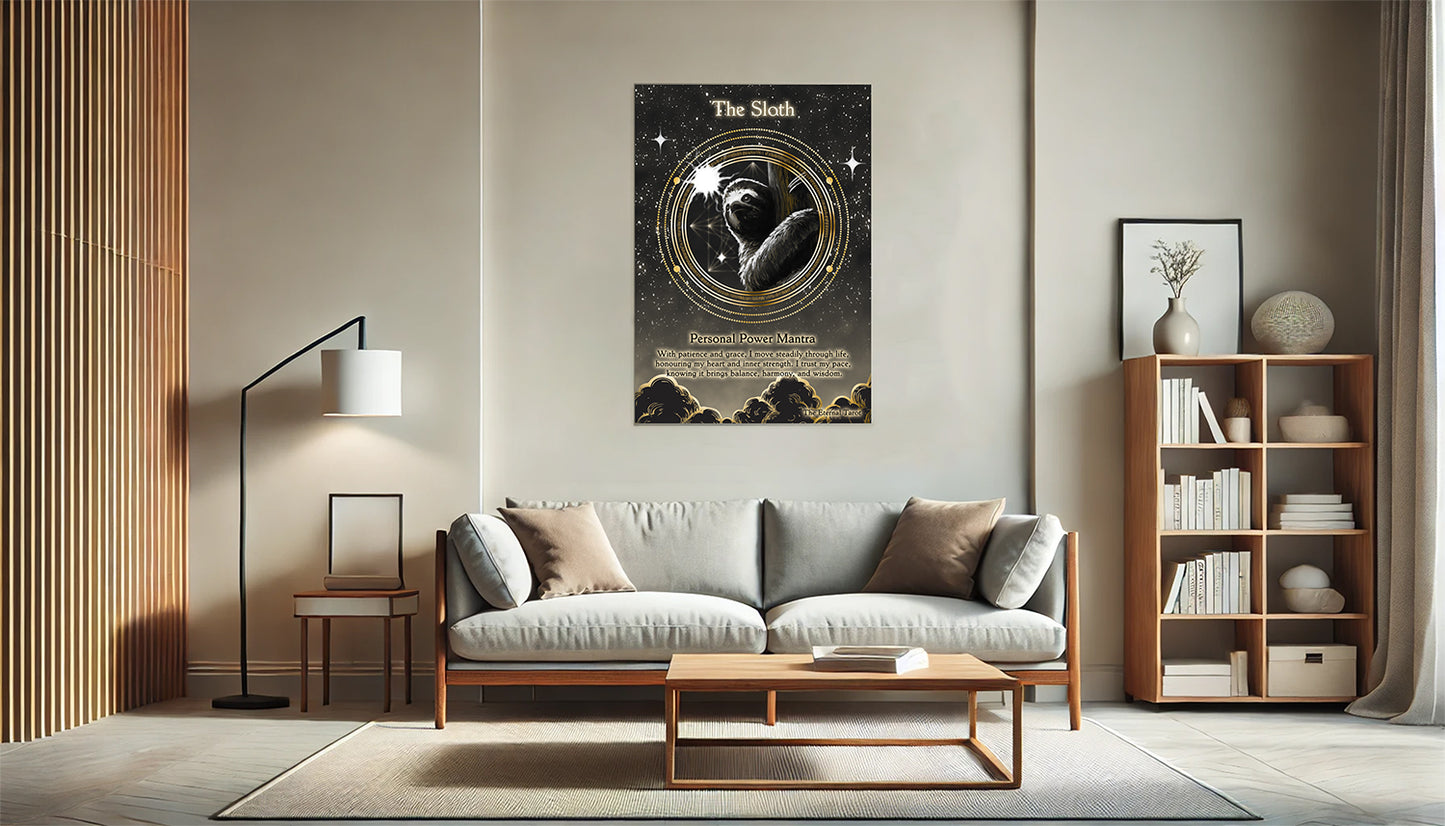 The Sloth - Wall art